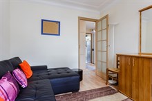 Romantic 2 person or 4 person short term apartment rental near Eiffel Tower in Paris 15th
