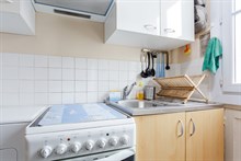 Business stays in conveniently located short term rental apartment walking distance to Porte de Versailles, Paris 15th arrondissement