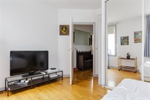 4-person weekly vacation accommodation in 2-bedroom apartment at Plaisance Paris 14th