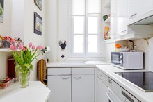 Short term rental in 3 room apartment on rue Marcadet, Paris 18th