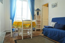 short term rental apartment for 4 guests 430 sq ft rue Hallé Paris 14th district