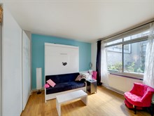 Seasonal furnished rental large studio for two Boulogne