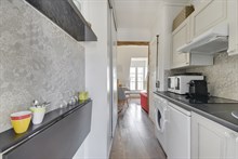 Large studio with balcony for two in République Paris eleventh district / 11th arrondissement