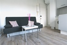 Studio for rent furnished for 2 Paris 17e boulevard Pereire