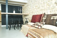 Seasonal duplex rental located in Marais Paris