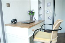 Seasonal rental for 2 studio 17th district Batignolles Paris