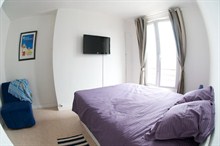 seasonal rental apartment for 5 guests in Montmarte opposite Sacré Coeur Paris 18th