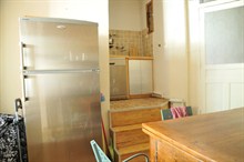 beautiful duplex rental for 4 guests 2 BR 800 sq ft montmartre paris 18th