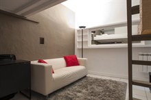 modern rental loft for 2 in Ternes Paris II