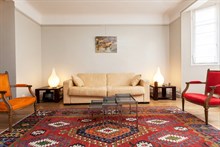 Weekly apartment rental for 4, furnished with 2 rooms in the Swiss Village, Paris 15th