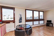 Fabulous weekly flat rental, furnished with 2-rooms near Montparnasse Tower, Paris 14th