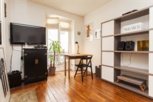 weekly rental apartment furnished for 2 boulevard de la Villette paris 19th