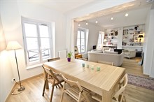 short term rental apartment furnished avenue des Ternes Paris 17th district