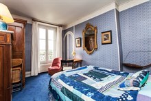 Short term rental apartment furnished for 4 rue Fabert near Invalides, Paris 7th district