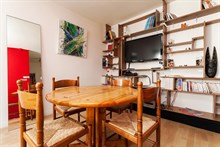 Fully furnished 2-room apartment for 4 near Montmartre, Paris XIV