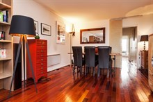 Short-term lodging in luxurious flat w/ balcony in Paris 10th district, furnished, comfortably sleeps 4 w/ 2 bedrooms, Republique
