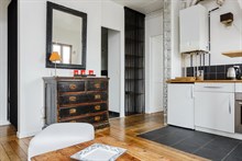 Charming 2-person apartment for rent, short-term with washing machine for 2 near Canal de l’Ourq Paris XVIII