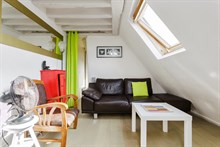 ly rental of furnished 2-room Paris 9th near Notre Dame de Lorette
