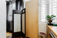 Short sabbaticals, furnished apartment rental in 1-bedroom Paris apartment in Paris 16th district