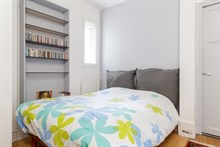 Honeymoon apartment rental near famous Village d’Auteuil with romantic bedroom, wifi, Paris 16th