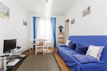 short term rental apartment for 4 guests 430 sq ft rue Hallé Paris 14th district