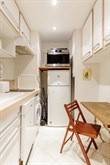 Turn-key apartment for long-term stays in France, extra privacy with 1 bedroom and couch, Paris 6th