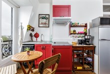 Modern 2-room apartment for monthly stays, near Père Lachaise and Gambette, Paris 20th