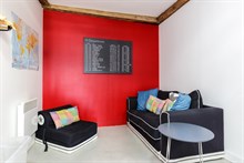 For rent: lovely short-term studio apartment for 2 in le Marais, Paris 3rd