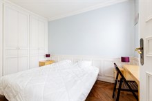 Location meublée temporaire d'un F3 confortable avec 2 chambres pour 5 à Montparnasse Paris 14ème