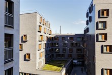 F3 meublé à louer au mois en famille avec 1 chambre, balcon et parking à Boucicaut Paris 15ème arrondissement