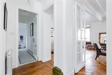Location meublée de standing d'un appartement de 2 pièces agréable pour 2 rue Truffaut aux Batignolles Paris 17ème