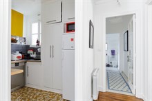 A louer à la semaine superbe appartement de 2 pièces pour 2 rue Truffaut aux Batignolles Paris 17ème arrondissement