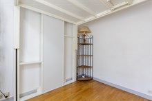 Location meublée mensuelle d'un F3 avec 2 chambres doubles à Plaisance Paris 14ème arrondissement