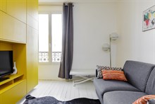 Location meublée mensuelle d'un studio confortable pour 2 à Montsouris Paris 14ème arrondissement
