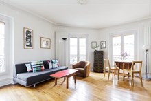 Location meublée temporaire d'un F3 confortable pour 4 à Daumesnil, Paris 12ème arrondissement