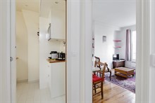 Location meublée à la semaine d'un bien de 2 pièces confortable pour 2 personnes à Saint-Georges Pigalle Paris 9ème