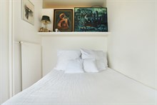 A louer à la semaine appartement de 2 pièces confortable avec balcon et vue panoramique à Richard Lenoir Paris 11ème