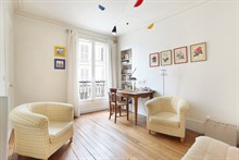 Location meublée à la semaine d'un appartement de 2 pièces pour 2 personnes à Vaneau Paris 7ème