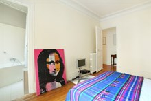 A louer en courte durée au mois bel appartement avec 2 chambres à Denfert Rochereau Paris 14ème