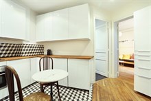 Location meublée à la semaine d'un appartement de 3 pièces avec 2 chambres doubles avenue de Saxe Paris 7ème arrondissement