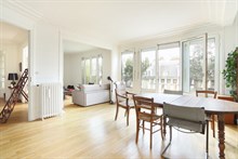 Appartement de 2 pièces à louer en courte durée au mois pour 4 personnes aux Batignolles Paris 17ème arrondissement