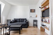 Location meublée mensuelle d'un appartement de 2 pièces de standing à République, Paris 11ème