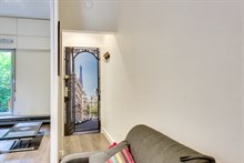 Location meublée mensuelle d'un studio confortable pour 2 à La Motte Picquet Grenelle Paris 15ème arrondissement