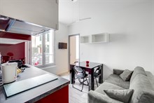 A louer à la semaine appartement de standing de 3 pièces avec 2 chambres pour 4 à Boulogne