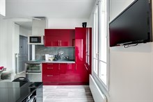 A louer en courte durée appartement F3 moderne avec 2 chambres pour 4 à Boulogne