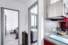 Location meublée à la semaine d'un appartement de 3 pièces refait à neuf avec 2 chambres pour 4 à Boulogne