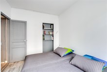 F3 moderne à louer en courte durée au mois avec 2 chambres pour 4 à Boulogne