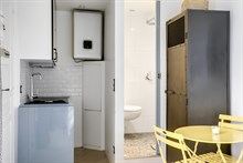 Studio refait à neuf et optimisé pour 2 personnes au style moderne à Montorgueil Paris 2ème