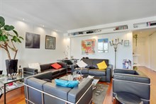 Location meublée mensuelle d'un appartement de 2 pièces confortable et moderne à Tolbiac - Place d'Italie Paris 13ème