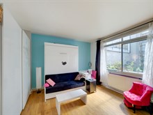 Location meublée à la semaine d'un studio confortable et spacieux pour 2 à Boulogne Porte de Saint Cloud